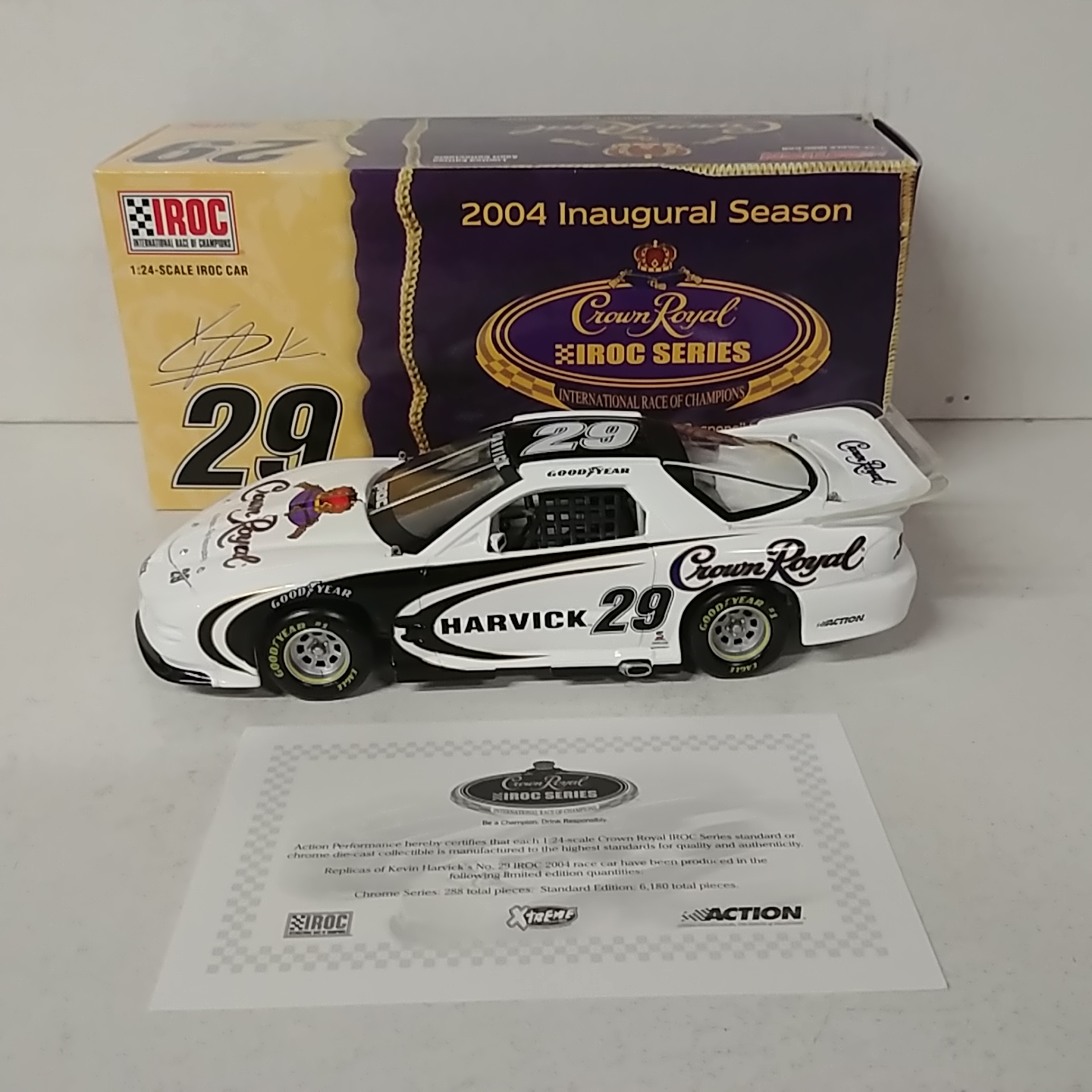 2004 Kevin Harvick 1/24th IROC car