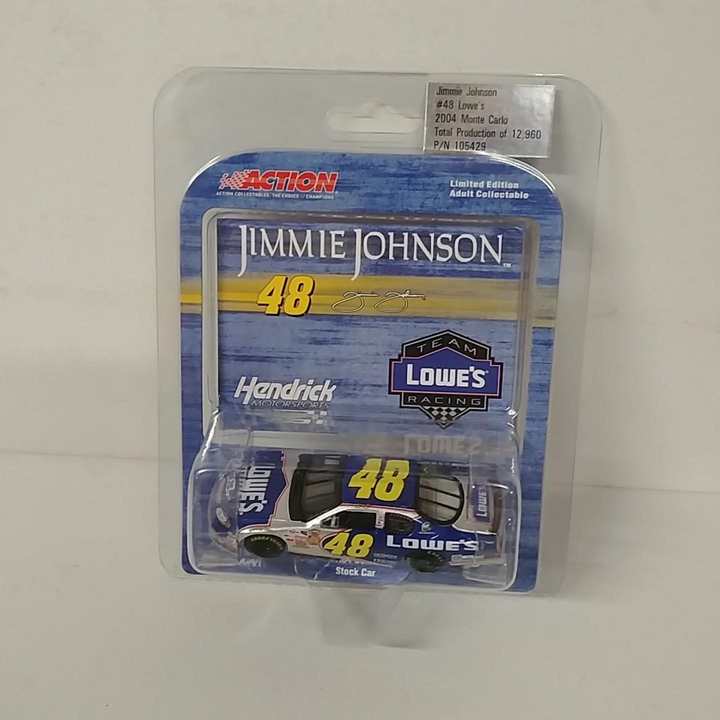 2004 Jimmie Johnson 1/64th Lowe's car