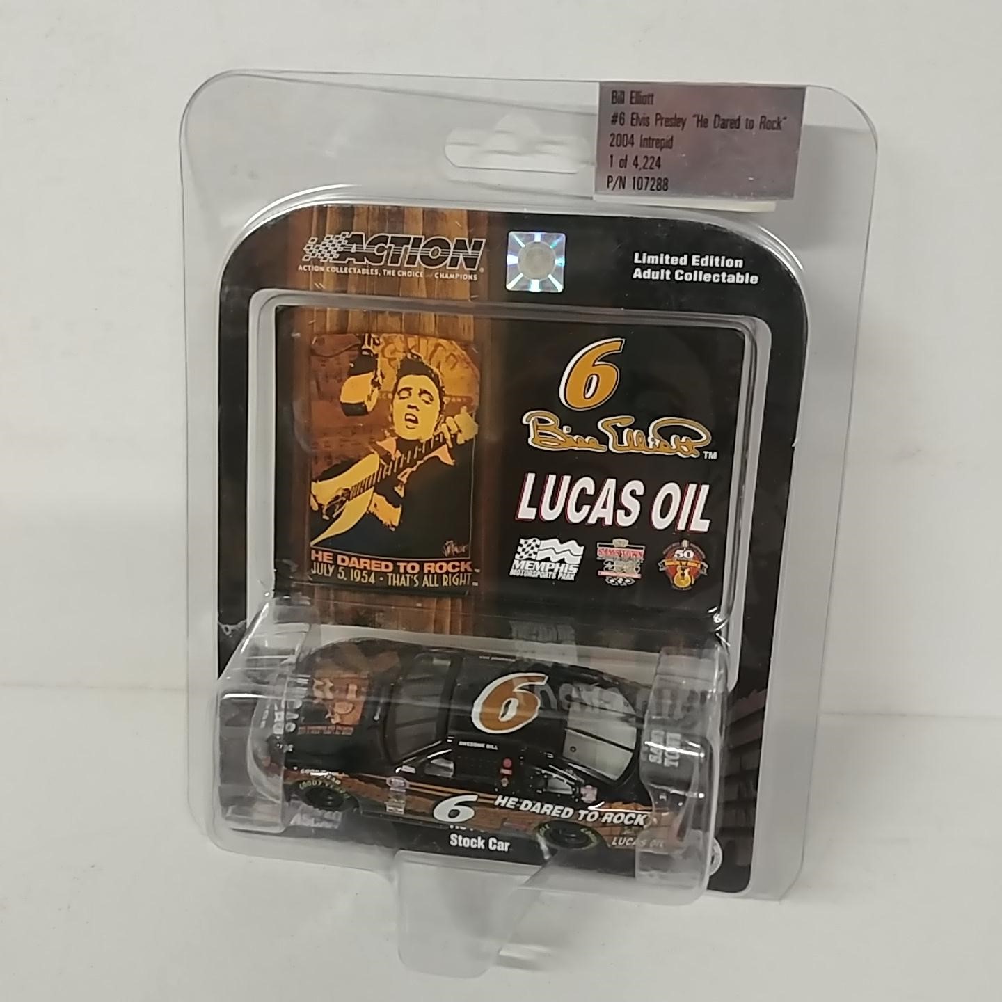 2004 Bill Elliott 1/64th Lucas Oil "Elvis Dared to Rock" car