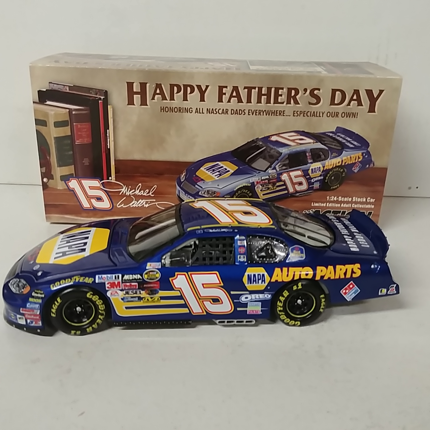 2004 Michael Waltrip 1/24th NAPA "Father's Day" car