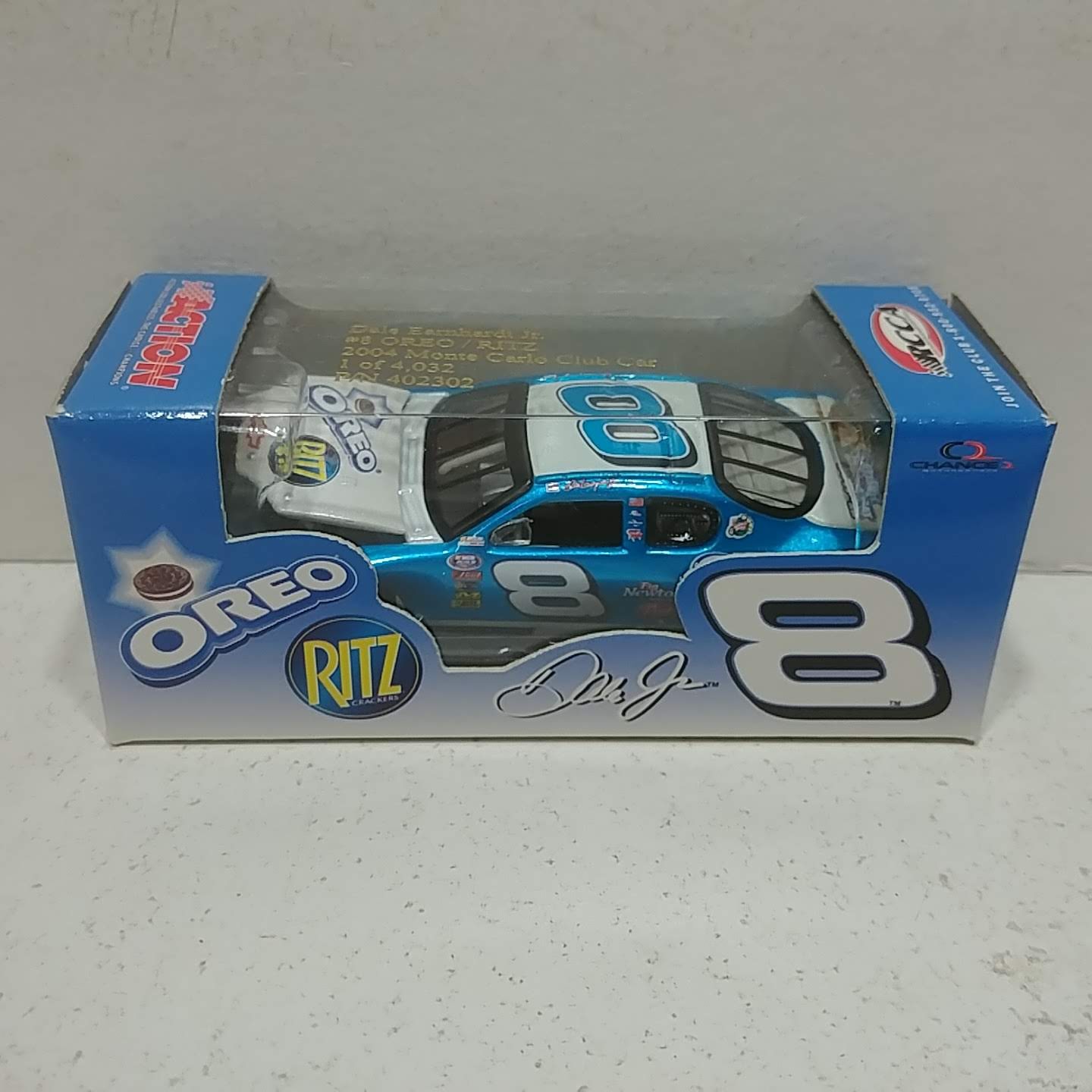 2004 Dale Earnhardt Jr 1/64th Oreo Ritz RCCA hood open Monte Carlo