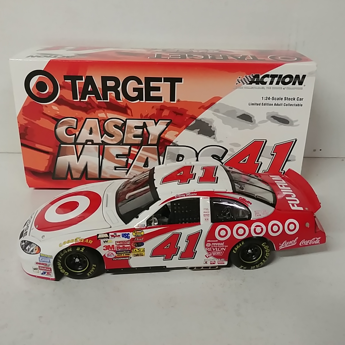 2004 Casey Mears 1/24th Target c/w car