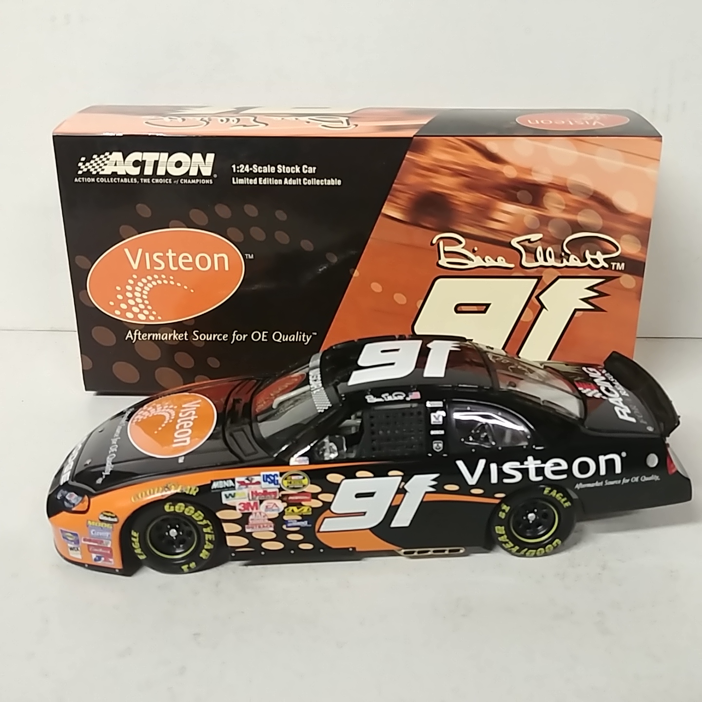 2004 Bill Elliott 1/24th Visteon car
