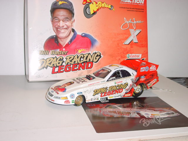 2005 John Force 1/16th  "Bill Bader" Norwalk funny car