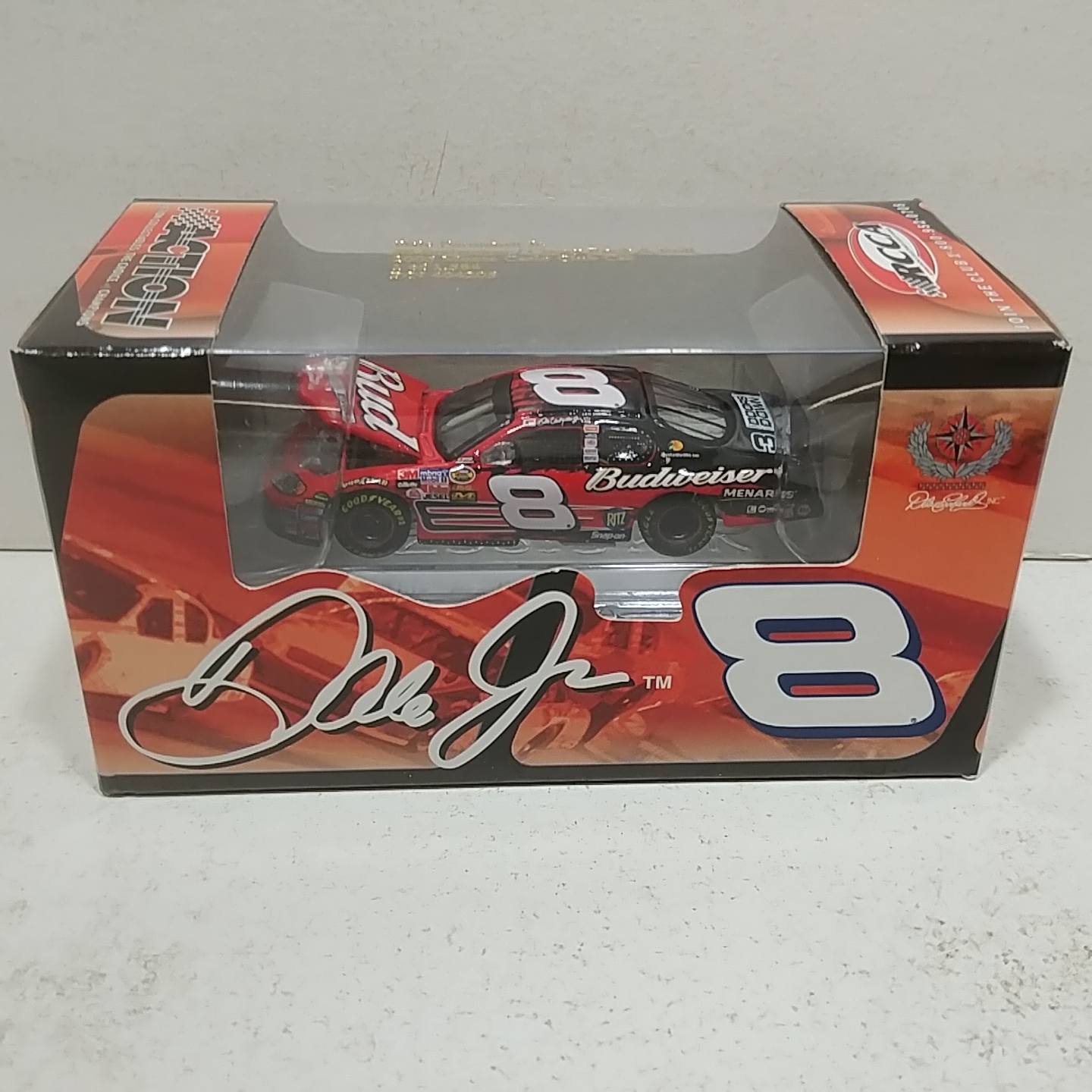 2005 Dale Earnhardt Jr 1/64th Budweiser "3 Doors Down" hood open Monte Carlo