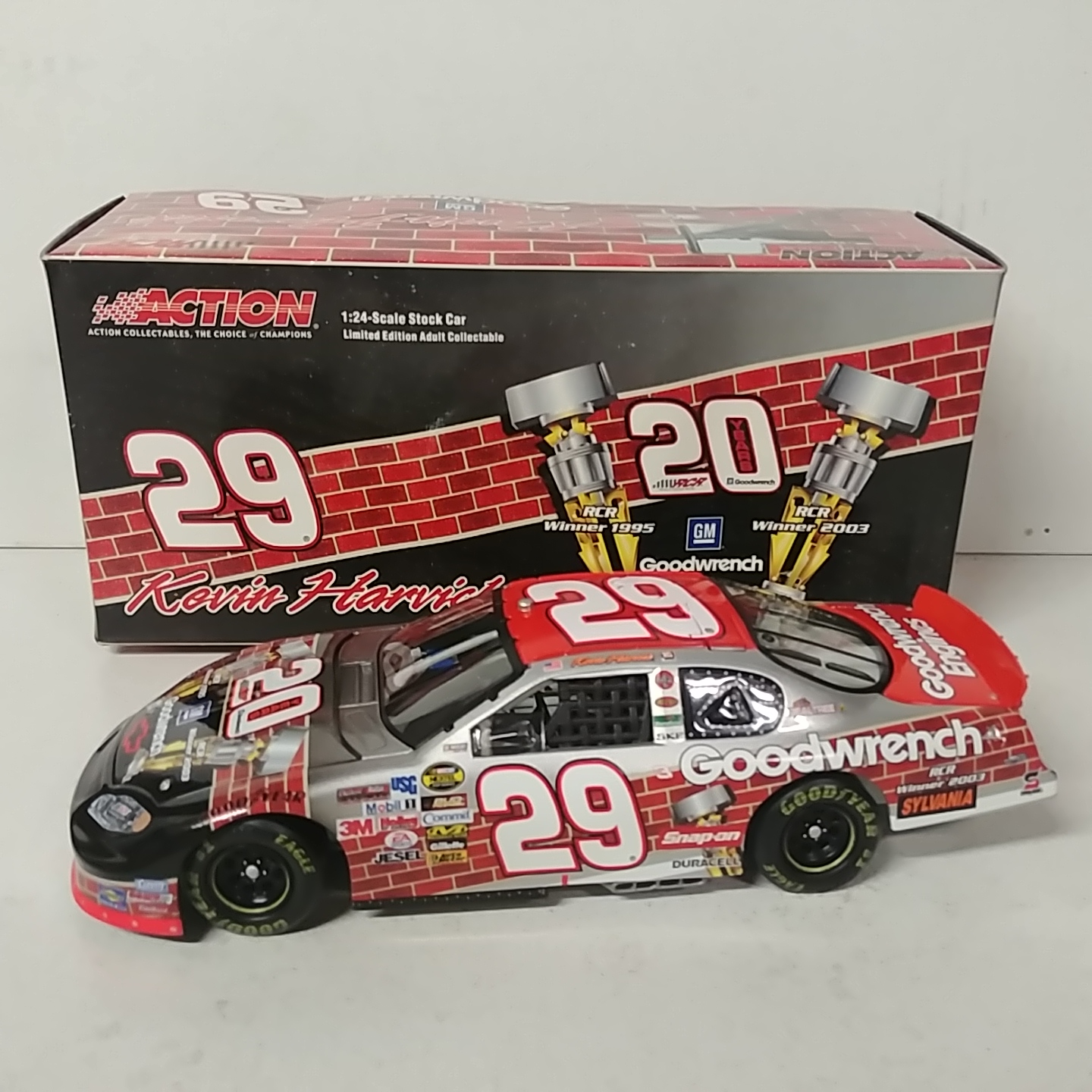 2005 Kevin Harvick 1/24th GM Goodwrench "Indy Special" c/w car