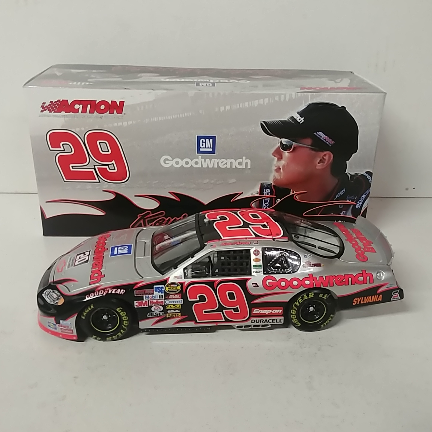 2005 Kevin Harvick 1/24th GMGW "Quick Silver"  All Star Race c/w car