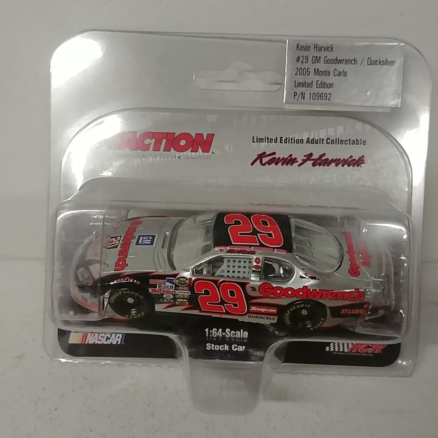 2005 Kevin Harvick 1/64th Goodwrench "Quick Silver" All Star Race AP Monte Carlo