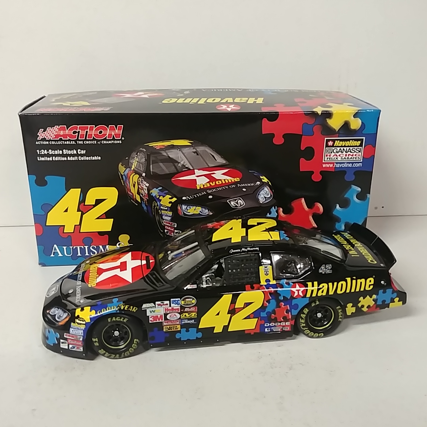 2005 Jamie McMurray 1/24th Havoline "Autism Society of America" Charger