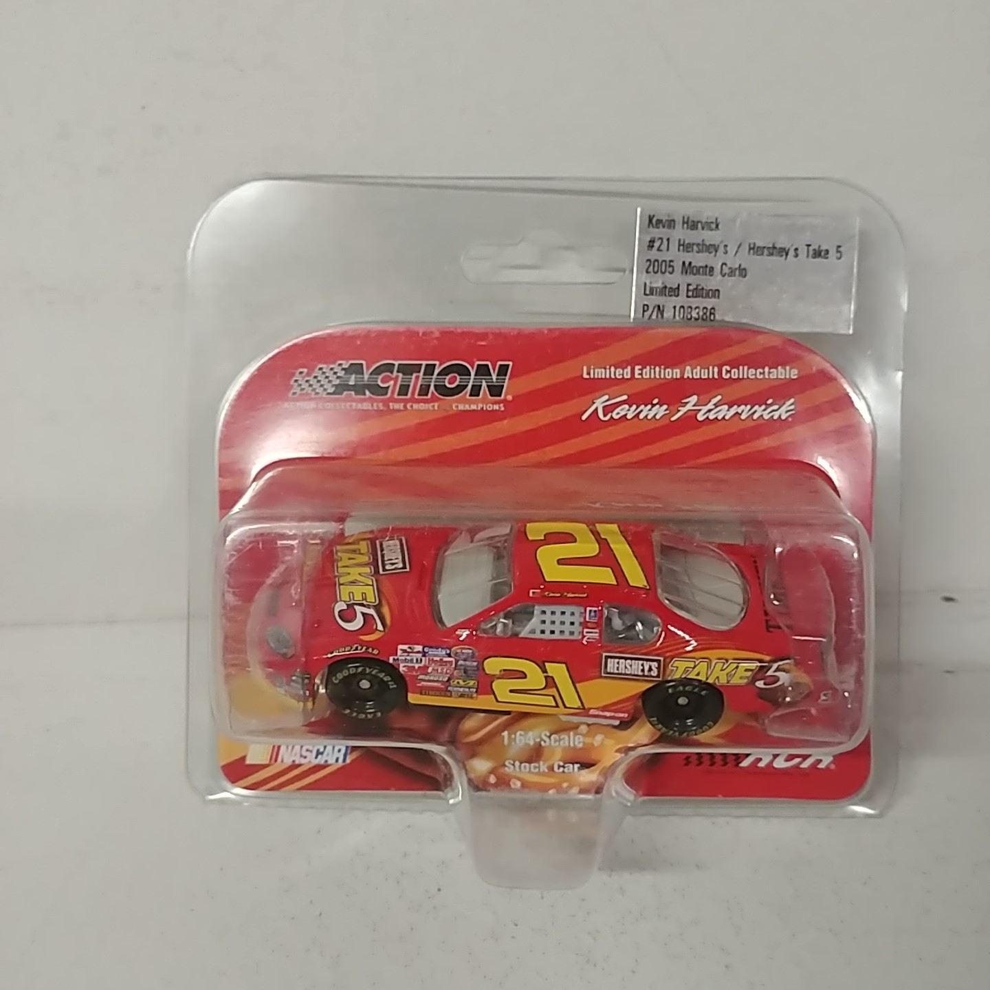 2005 Kevin Harvick 1/64th Hershey Take 5 "Busch Series" AP car