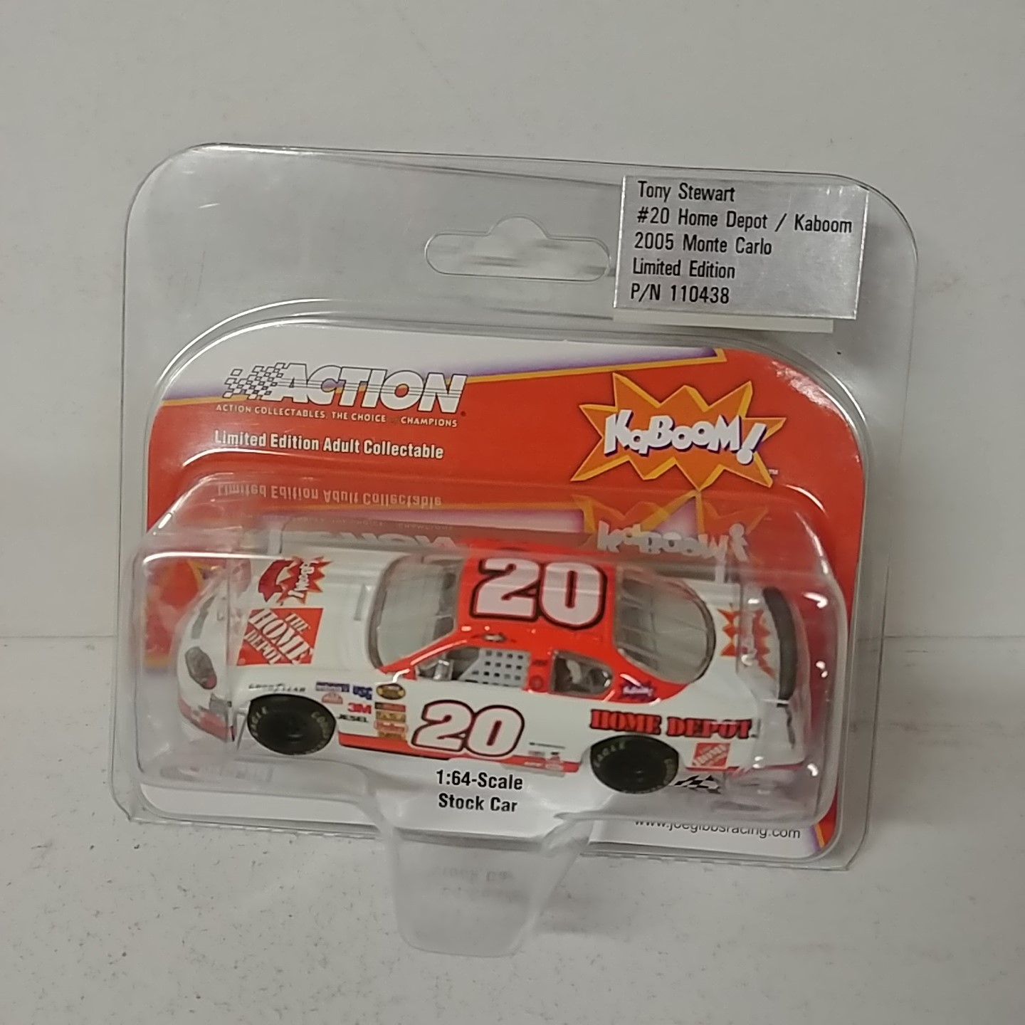 2005 Tony Stewart 1/64th Home Depot "KaBoom" AP Monte Carlo