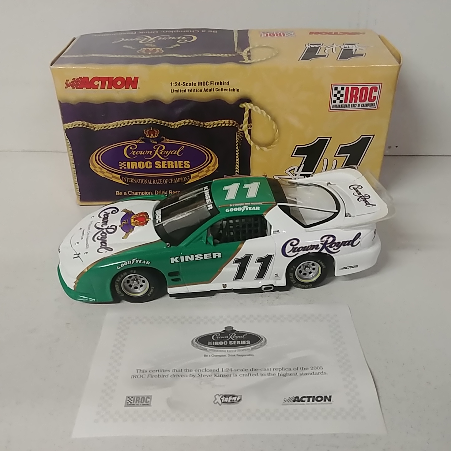 2005 Steve Kinser 1/24th IROC car