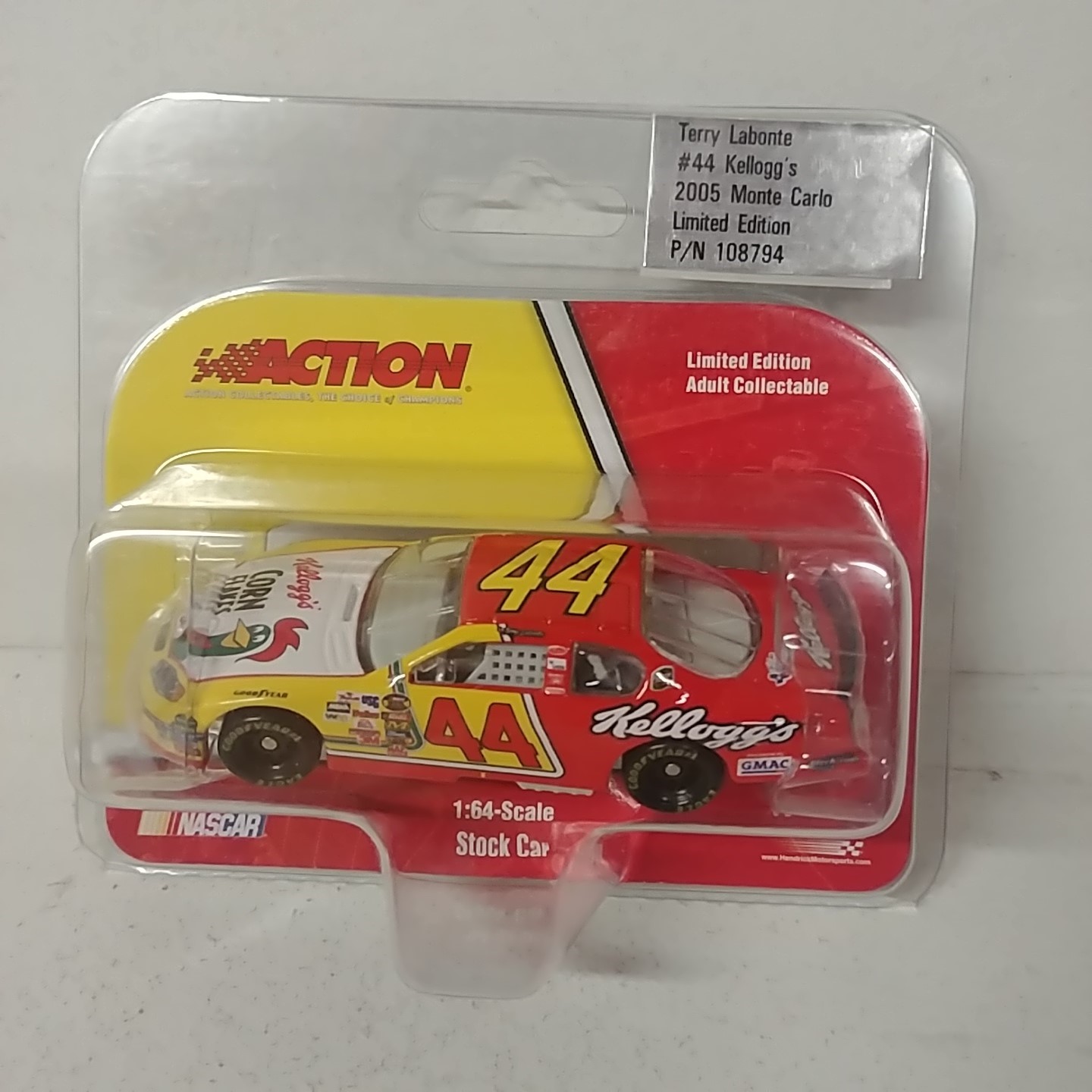 2005 Terry Labonte 1/64th #44 Kellogg's AP Monte Carlo