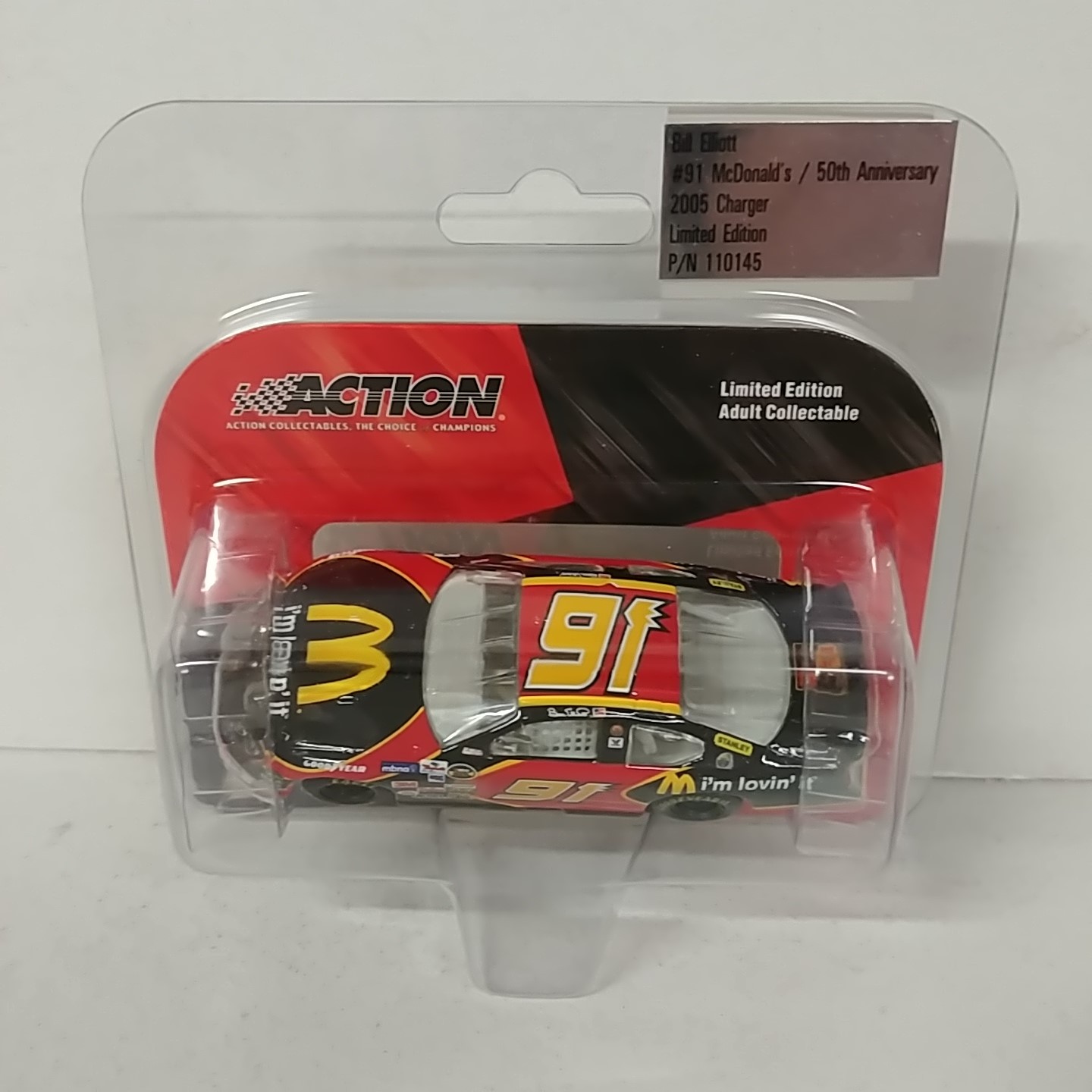 2005 Bill Elliott 1/64th McDonalds "50th Anniversary" AP car