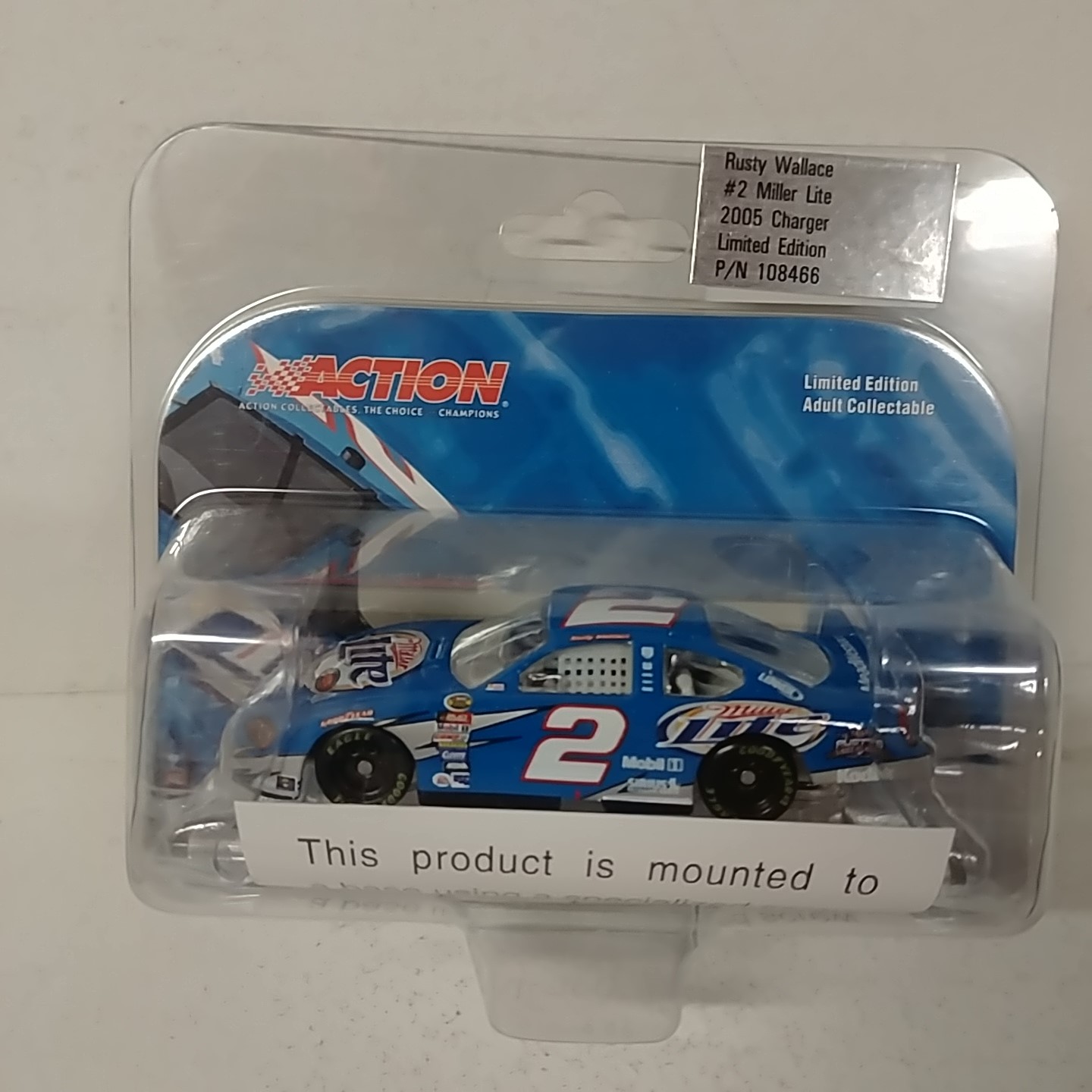 2005 Rusty Wallace 1/64th Miller Lite AP car