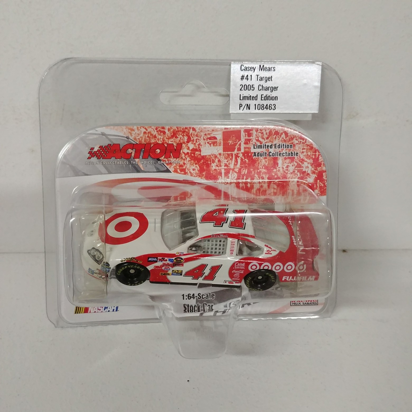 2005 Casey Mears 1/64th Target Dodge Charger AP car