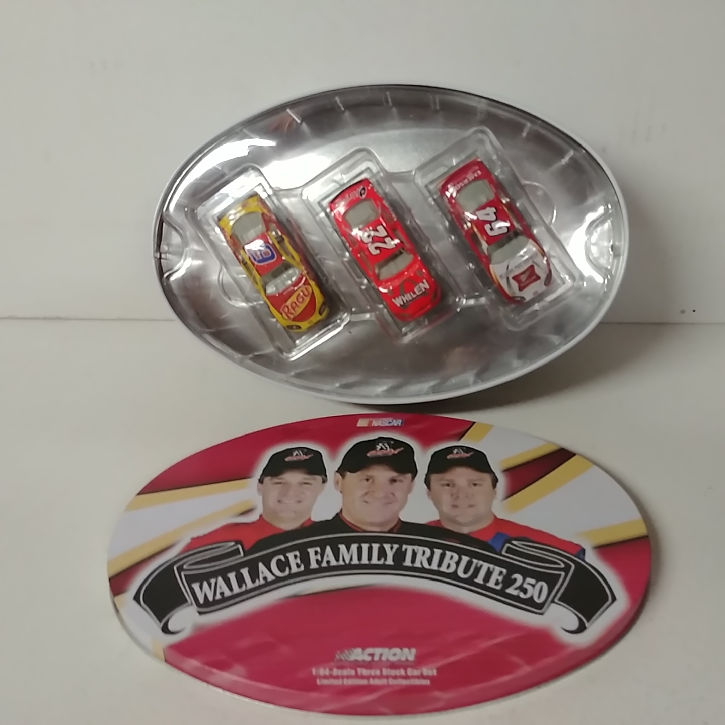 2005 Rusty, Kenny, Mike Wallace 1/64th "Family Tin" Set AP cars
