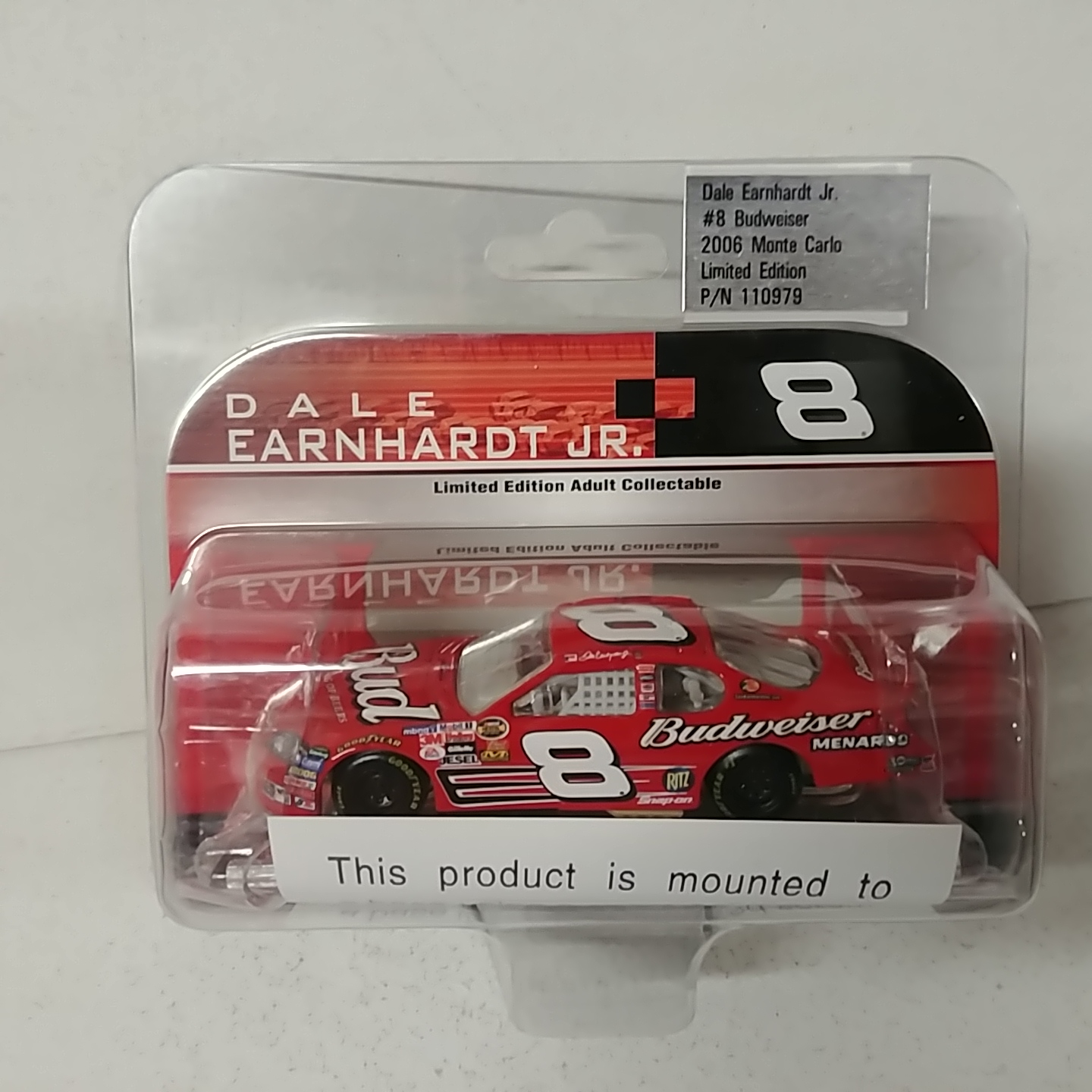 2006 Dale Earnhardt Jr 1/64th Budweiser AP Monte Carlo