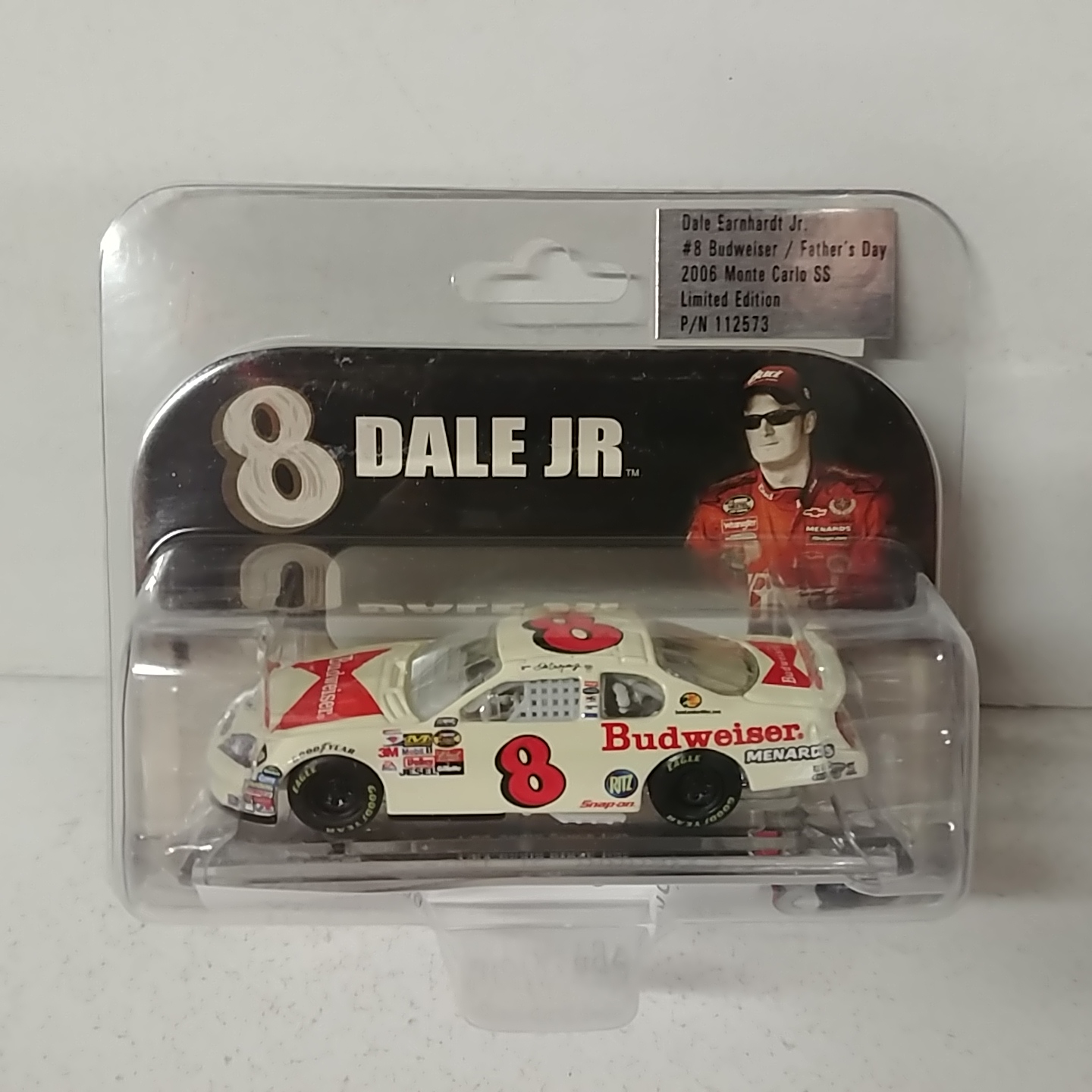 2006 Dale Earnhardt Jr 1/64th Budweiser "Father's Day" AP Monte Carlo