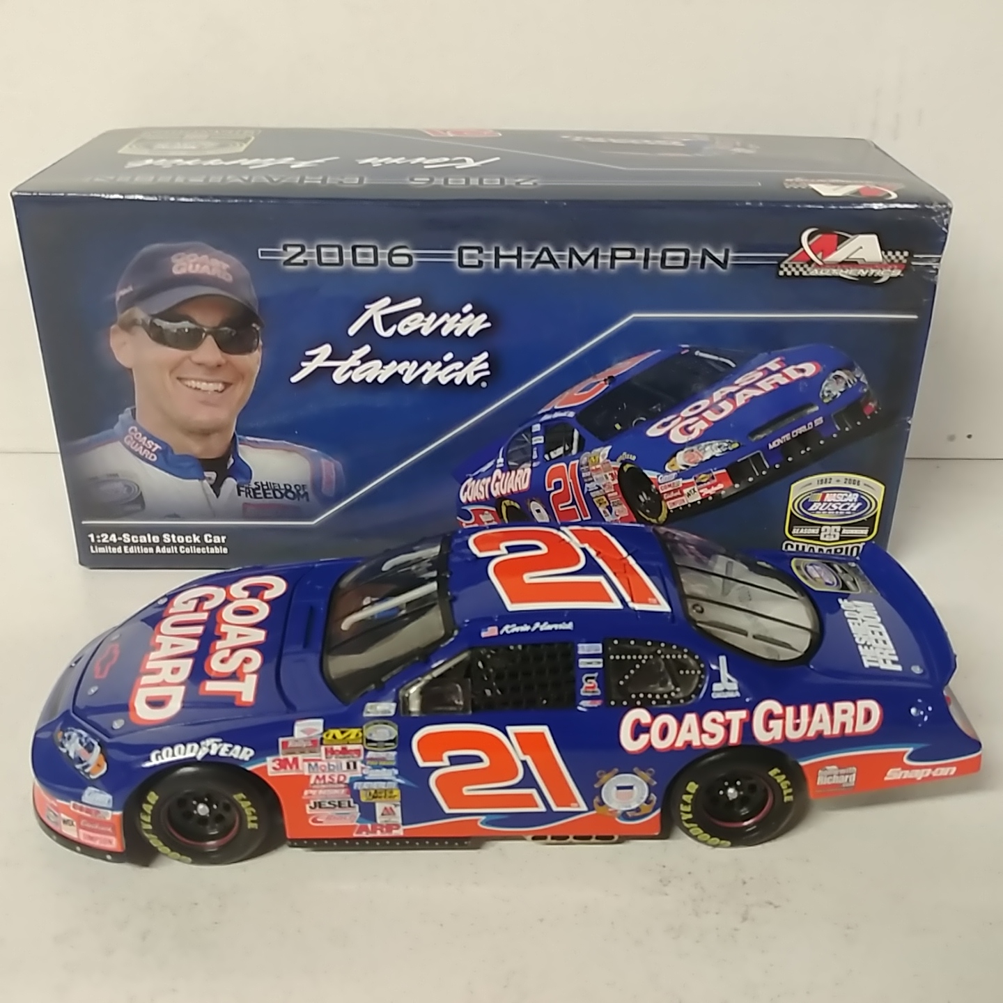 2006 Kevin Harvick 1/24th Coast Guard "Busch Series Champion" Monte Carlo SS