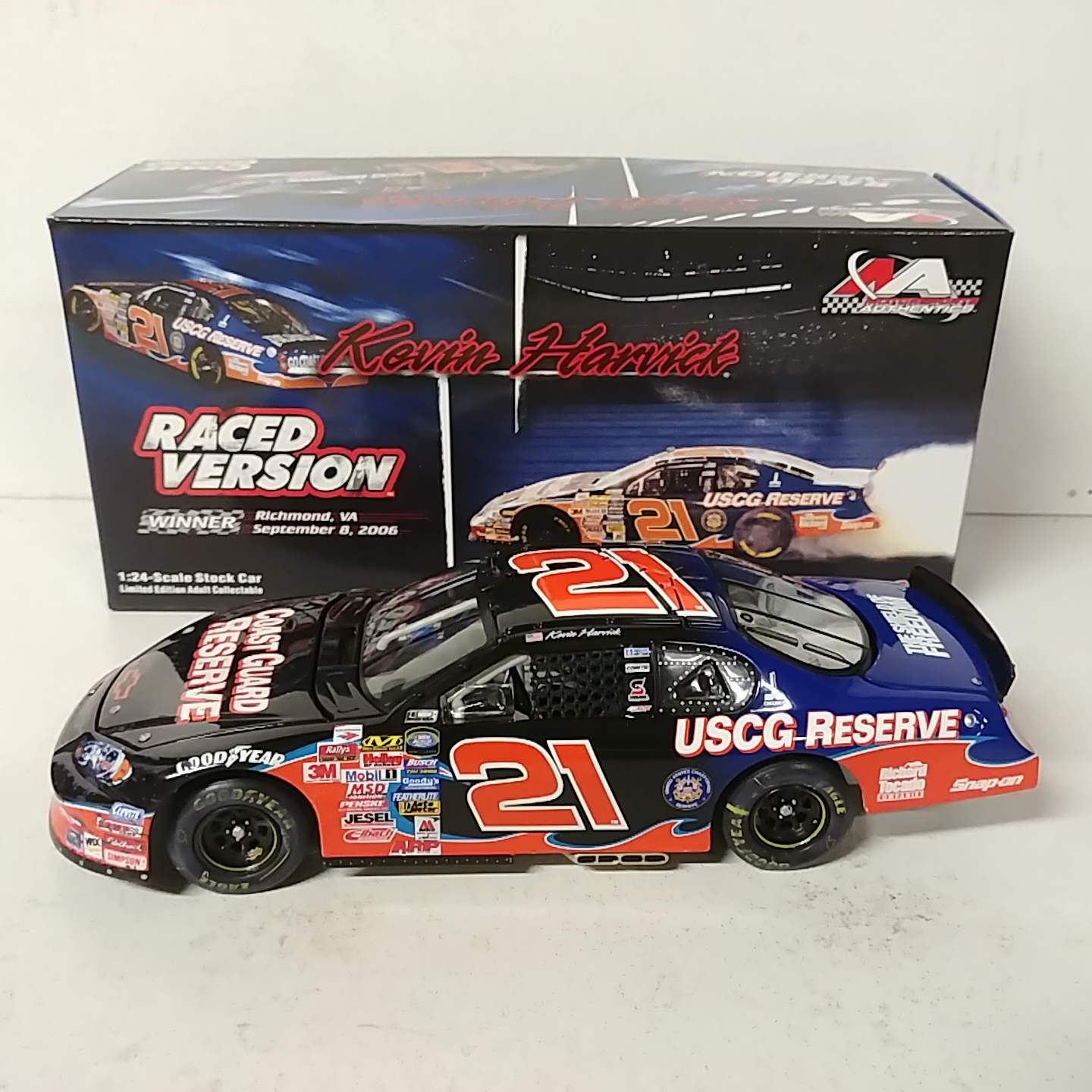 2006 Kevin Harvick 1/24th Coast Guard Reserve "Richmond Win""Busch Series" Monte Carlo SS