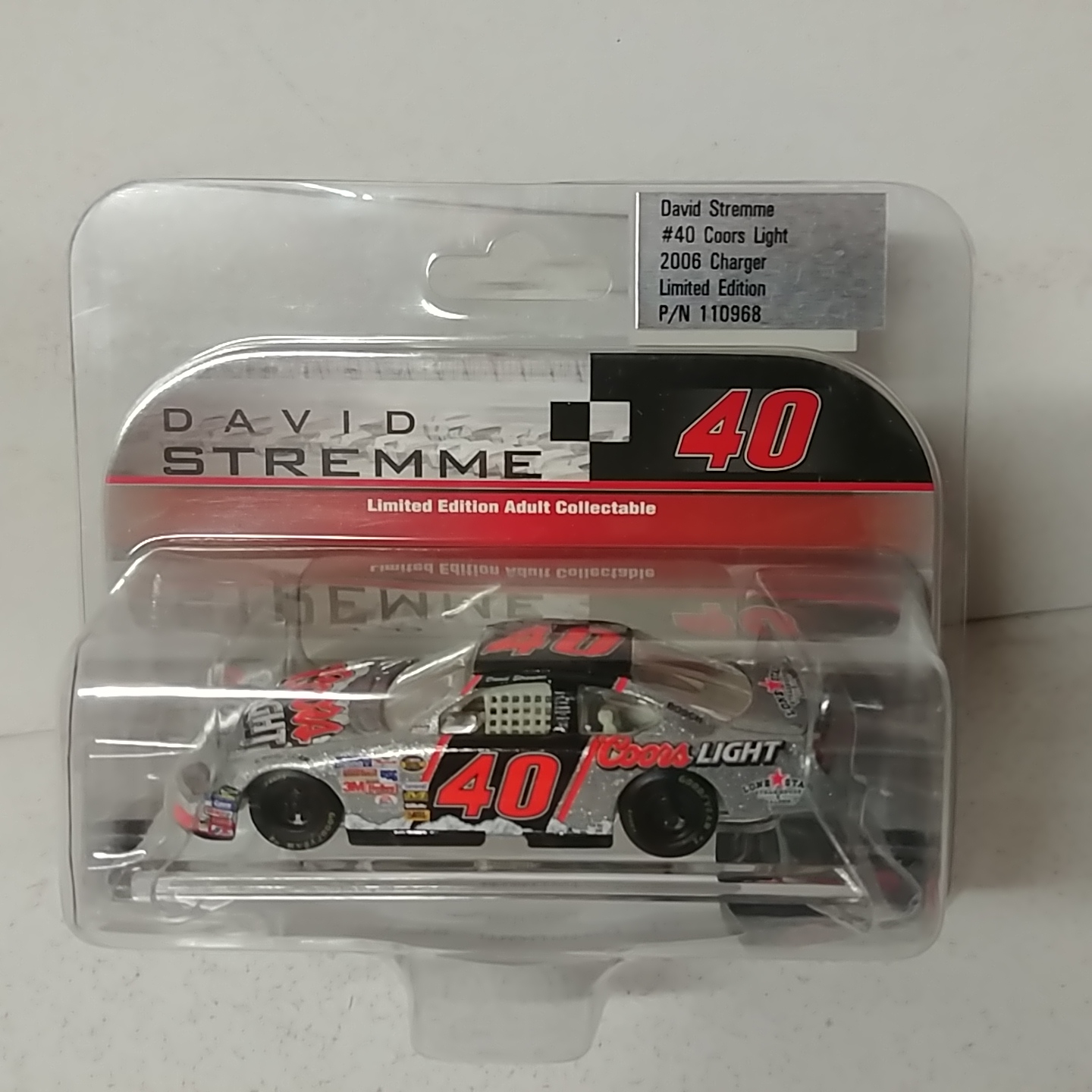 2006 David Stremme 1/64th Coors Light AP Dodge Charger