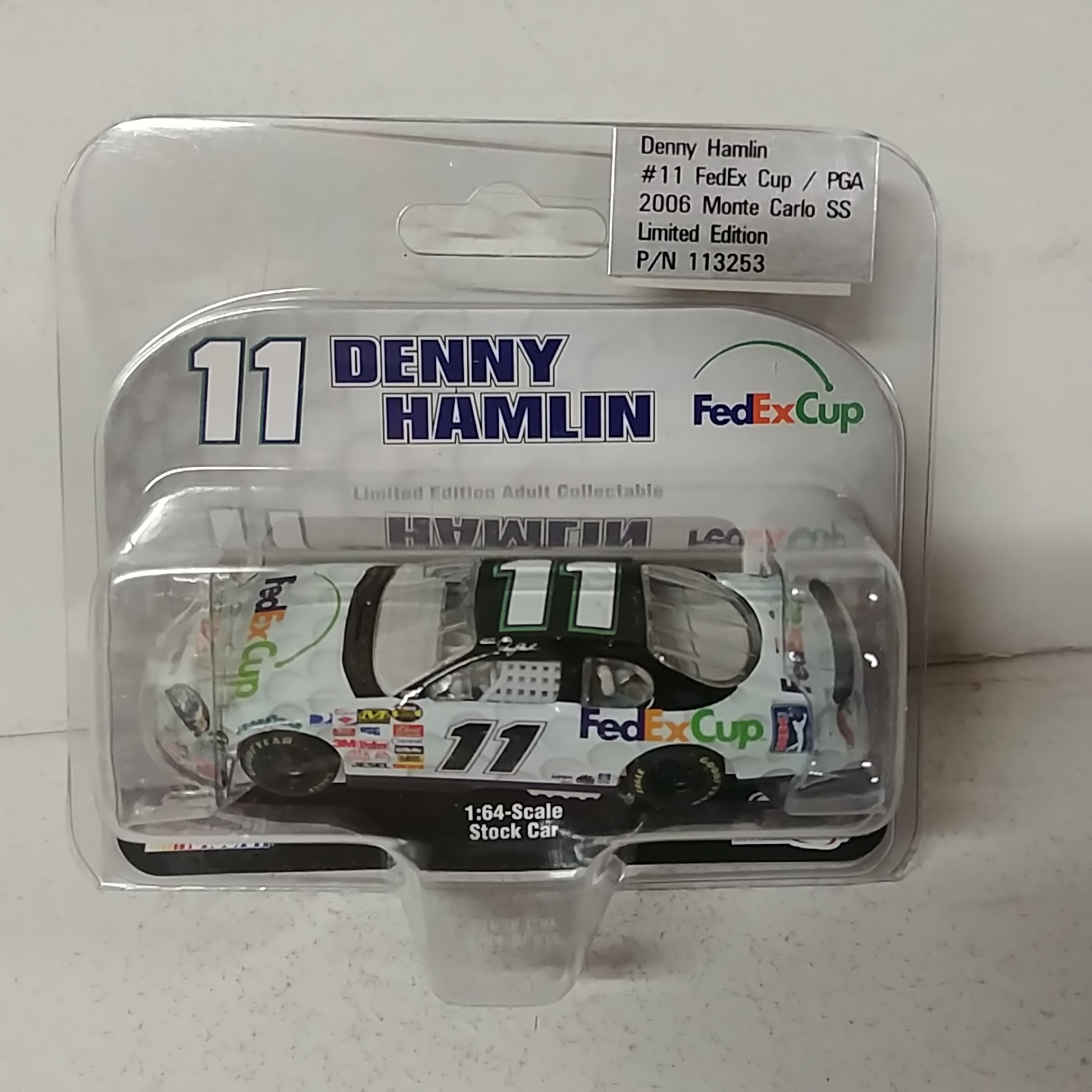 2006 Denny Hamlin 1/64th FED EX "Cup" AP Monte Carlo