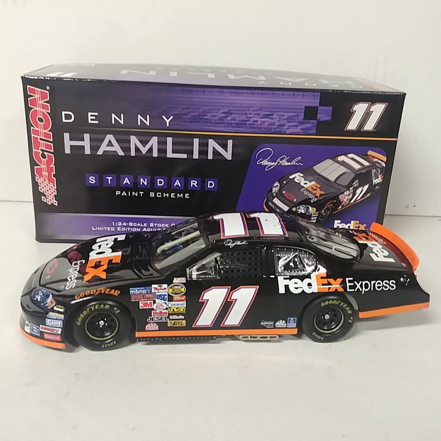 2006 Denny Hamlin 1/24th Fed Ex Express Monte Carlo