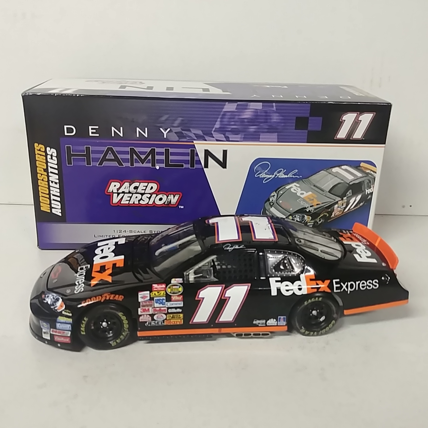 2006 Denny Hamlin 1/24th Fed Ex Express "Bud Shootout Win" Monte Carlo SS