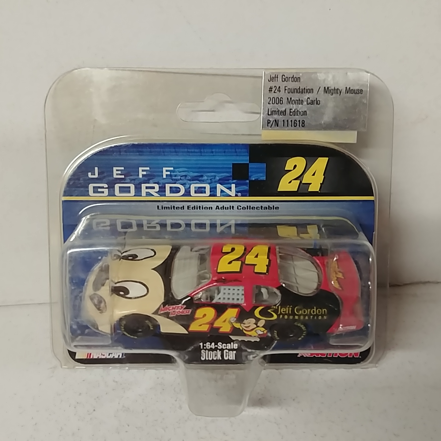 2006 Jeff Gordon 1/64th Foundation "Mighty Mouse" AP Monte Carlo