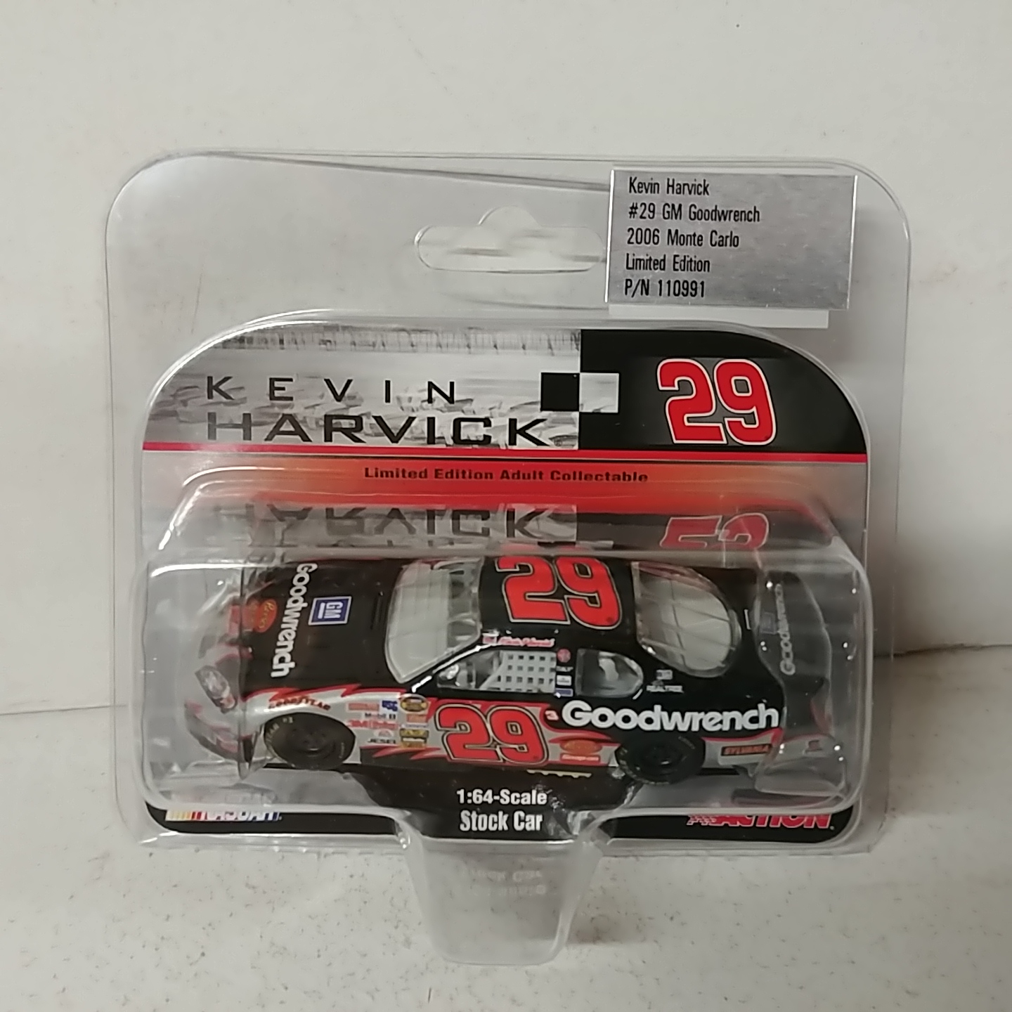 2006 Kevin Harvick 1/64th GM Goodwrench AP Monte Carlo