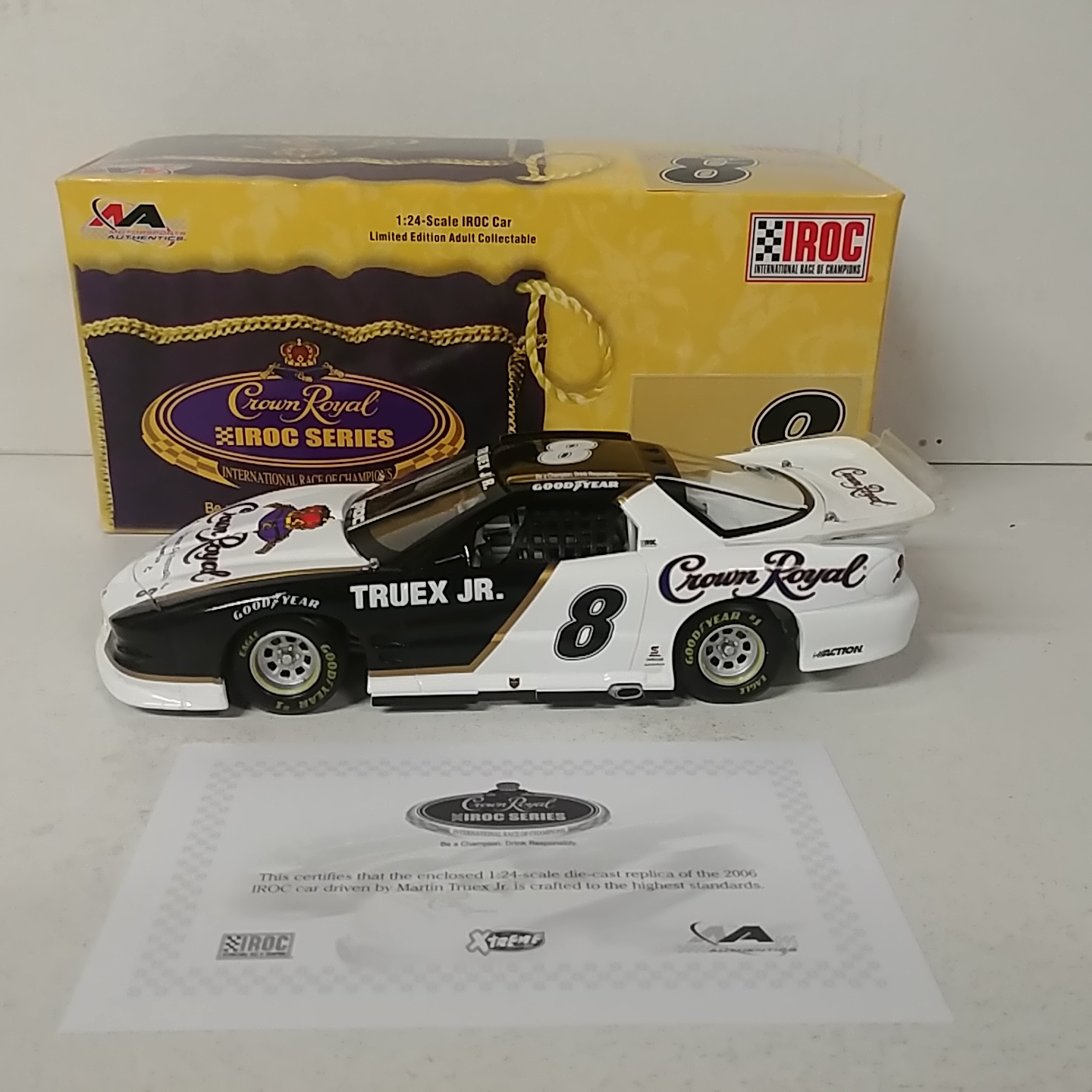 2006 Matin Truex Jr 1/24th IROC "Crown Royal" Firebird car