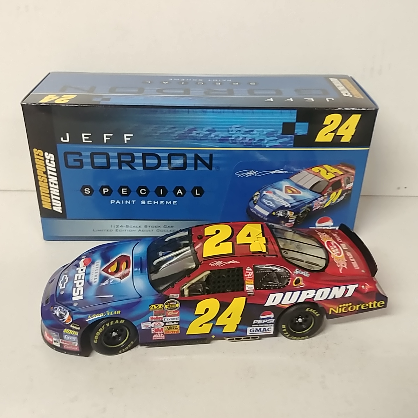 2006 Jeff Gordon 1/24th Dupont "Pepsi" "Superman Returns" Monte Carlo