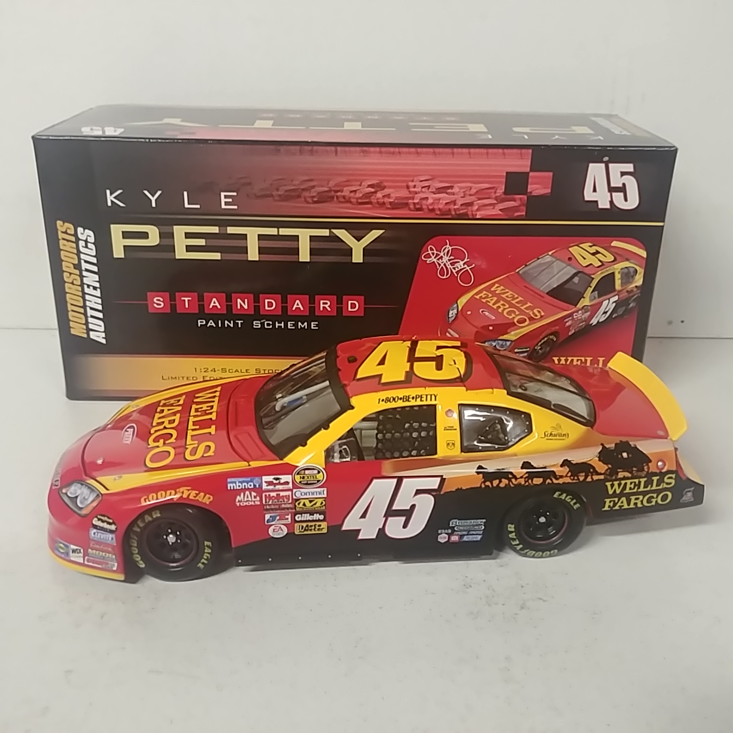 2006 Kyle Petty 1/24th Wells Farge Charger