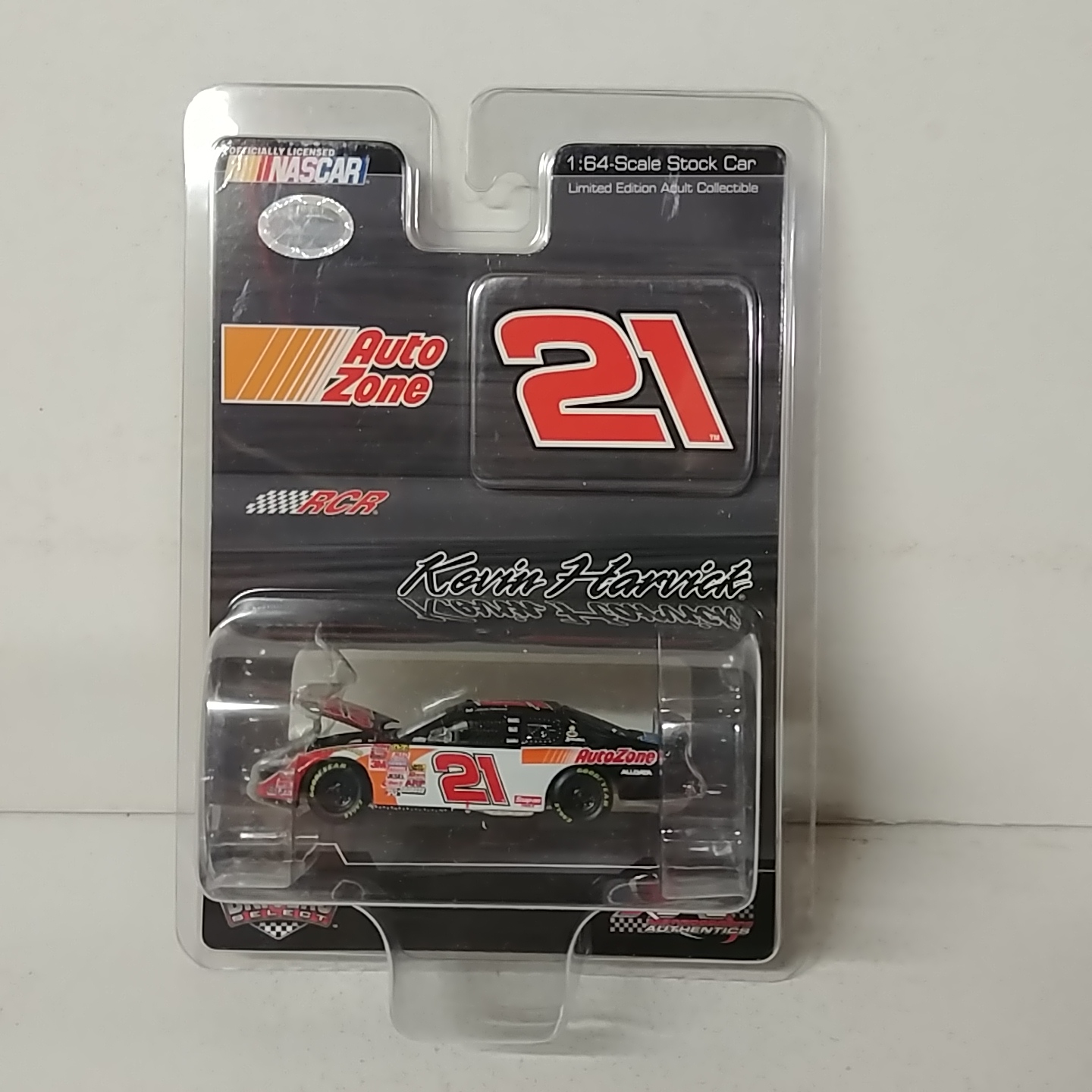 2007 Kevin Harvick 1/64th Auto Zone "Busch Series" "Dealer Select" hood open Monte Carlo SS