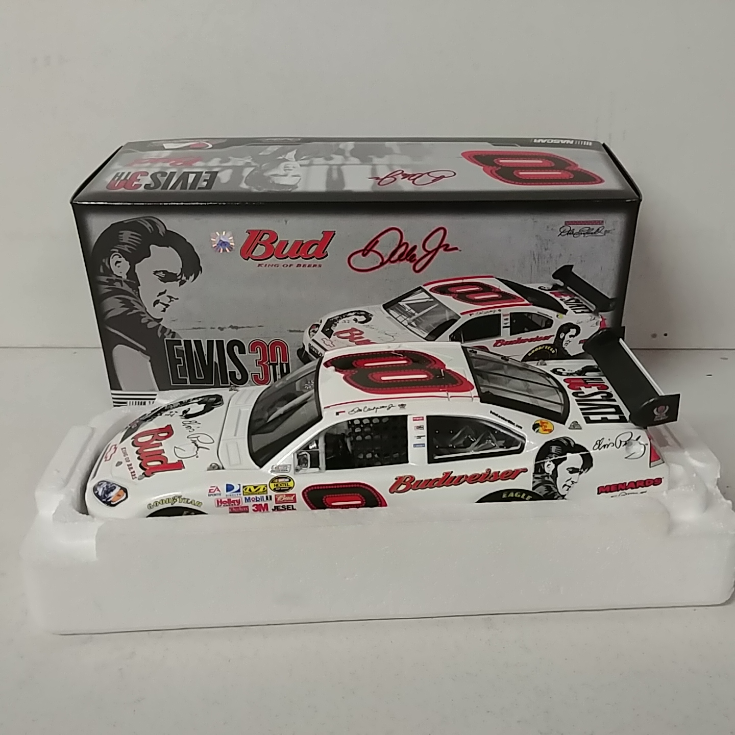 2007 Dale Earnhardt Jr Budweiser "Elvis" "Car of Tomorrow" Monte Carlo SS