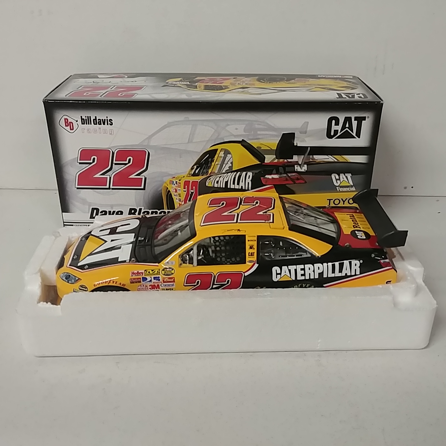2007 Dave Blaney 1/24th Caterpillar "Car of Tomorrow" Toyota Camry
