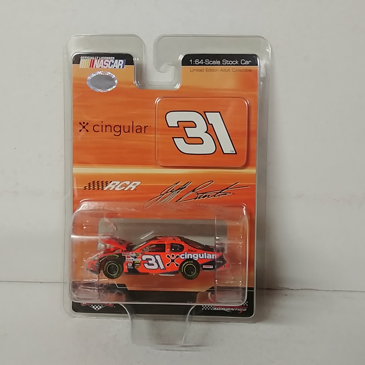 2007 Jeff Burton 1/64th Cingular "Dealer Select" hood open Monte Carlo SS