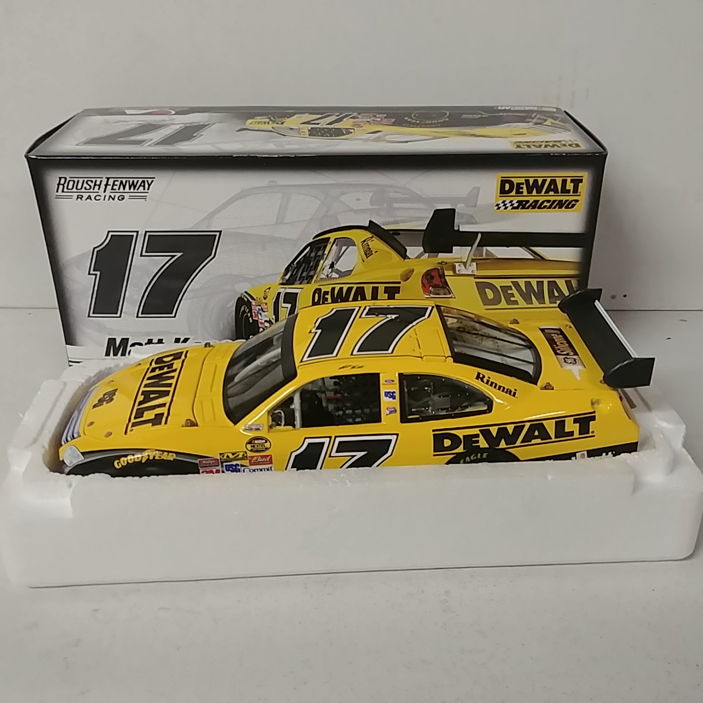 2007 Matt Kenseth 1/24th Dewalt "Car of Tomorrow" Ford Fusion