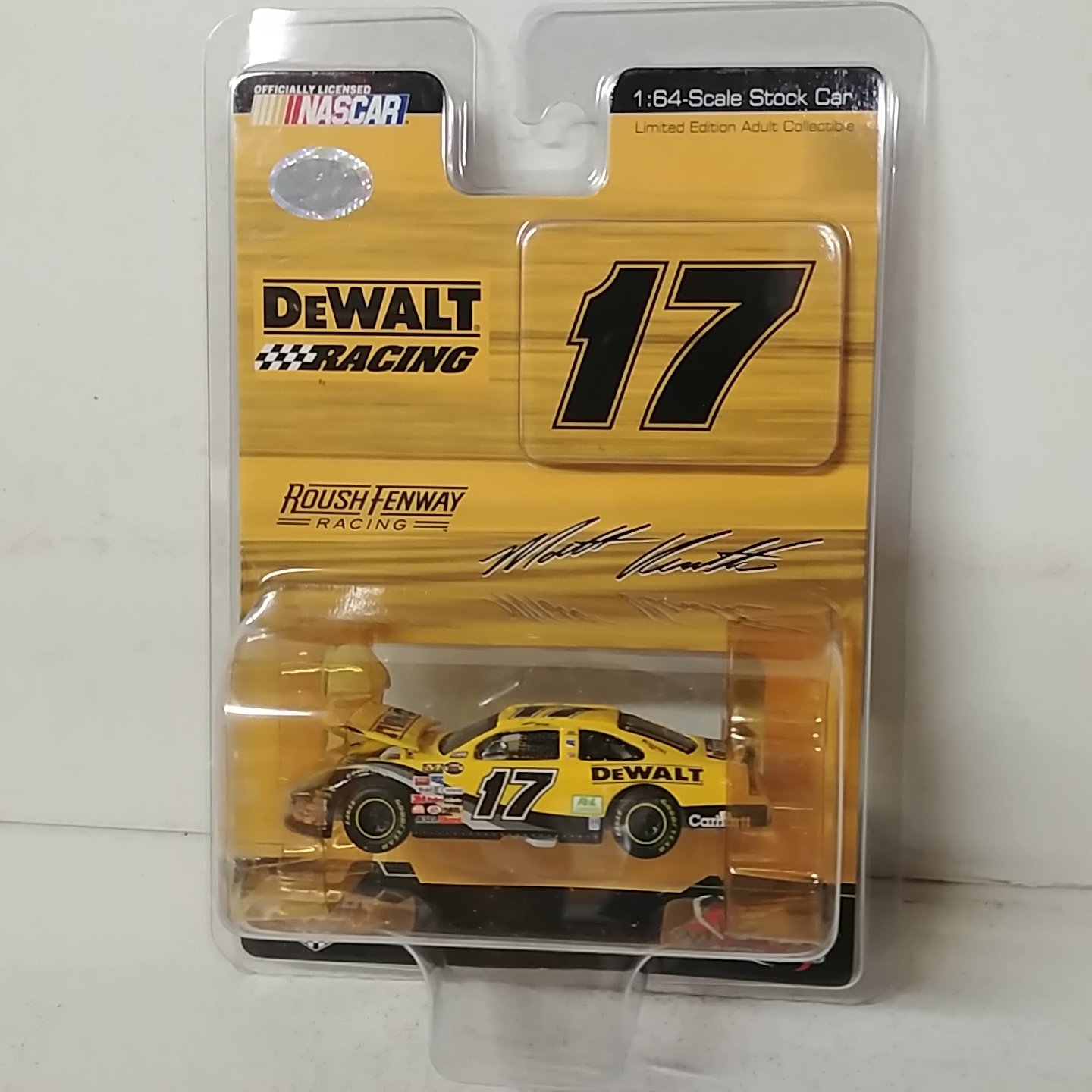 2007 Matt Kenseth Dewalt "Dealer Select" hood open Fusion