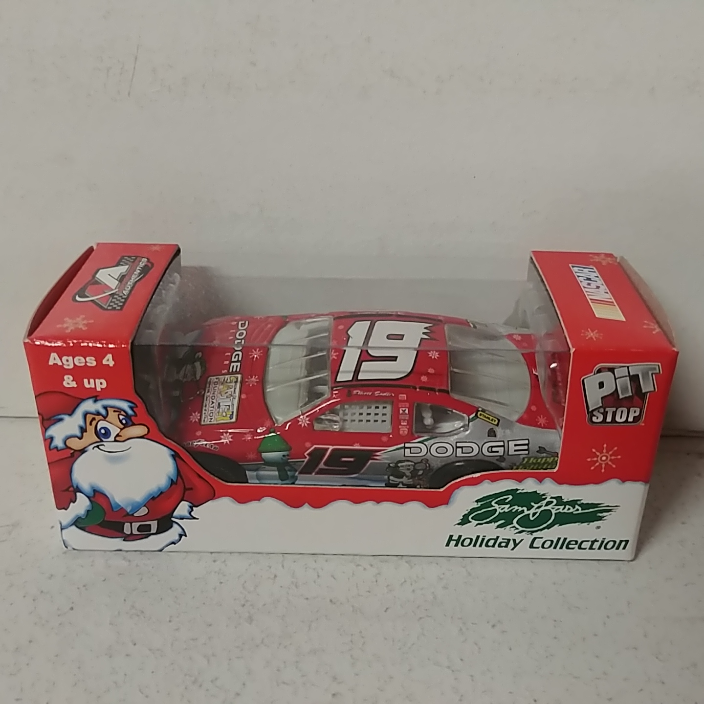 2007 Elliott Sadler 1/64th Dodge Dealers "Holiday" "Pitstop Series" Charger