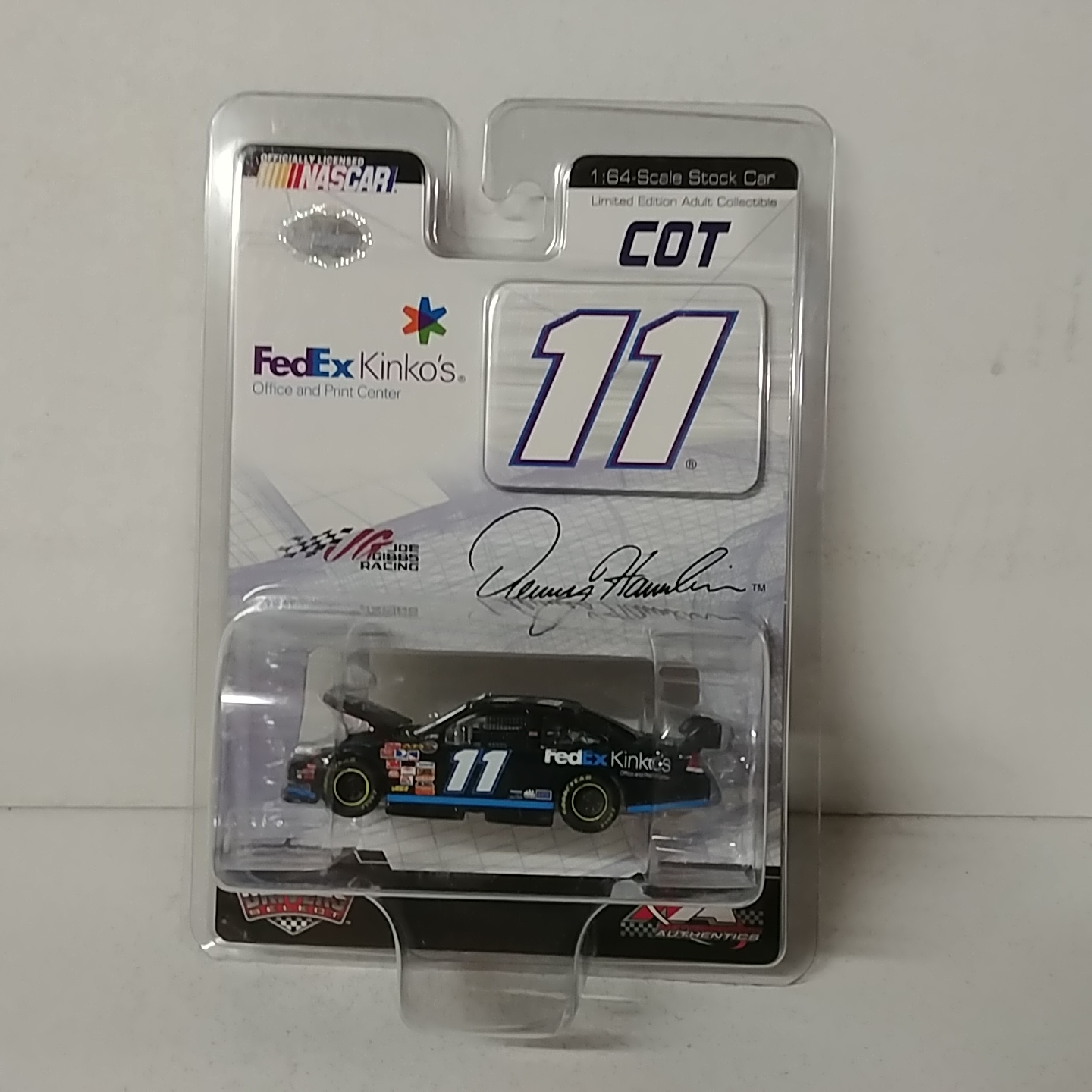 2007 Denny Hamlin 1/64th Fed Ex Kinkos "Car of Tomorrow" "Dealer Select" Impala SS