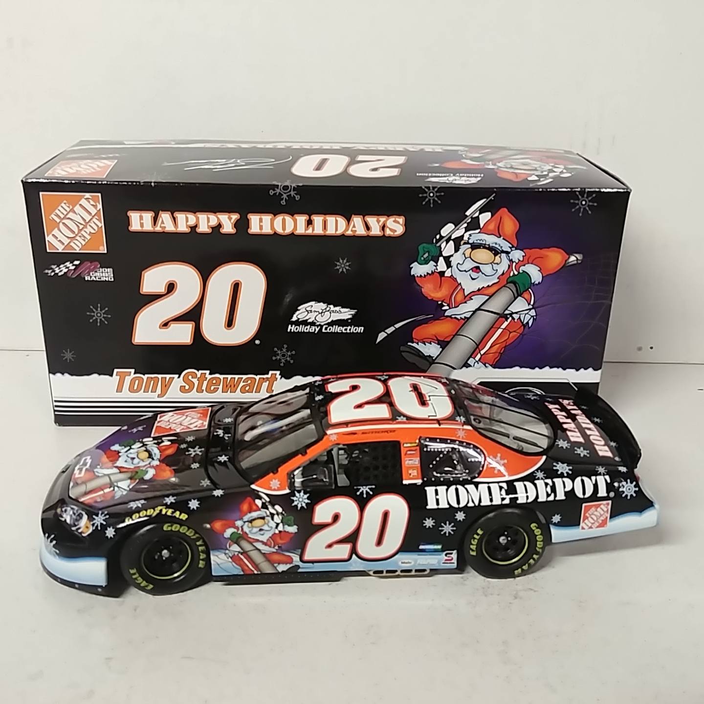 2007 Tony Stewart 1/24th Home Depot "Sam Bass Holiday" Monte Carlo SS