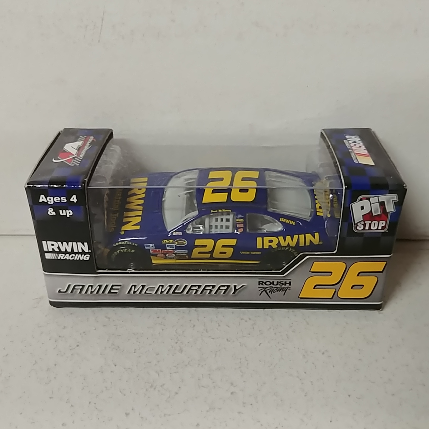2007 Jamie McMurray 1/64th Irwin Tools "Pitstop Series" Fusion
