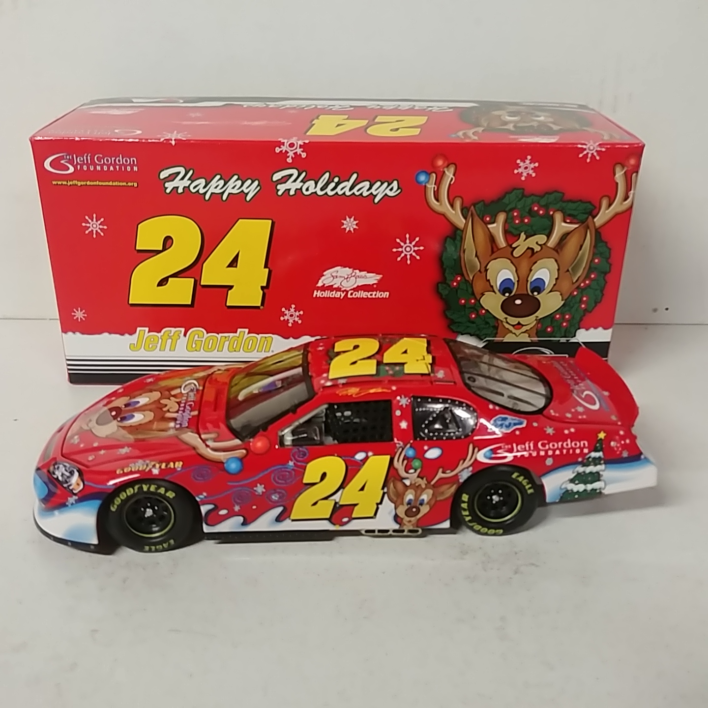 2007 Jeff Gordon 1/24th Jeff Gordon Foundation "Sam Bass Holiday" Monte Carlo SS