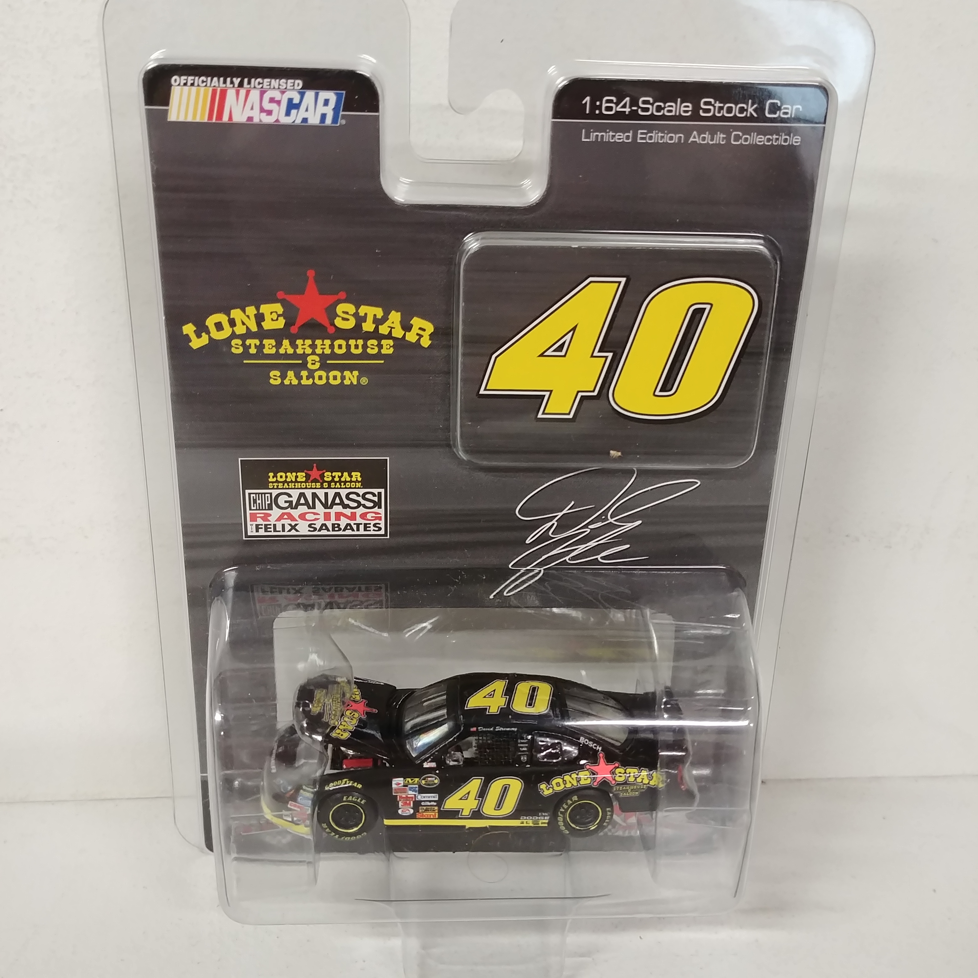 2007 David Stremme 1/64th Lone Star Steak House "Dealer Select" hood open car