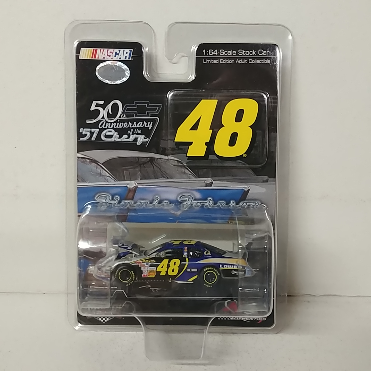 2007 Jimmie Johnson 1/64th Lowe's "57 Chevy" "Dealer Select" Monte Carlo SS