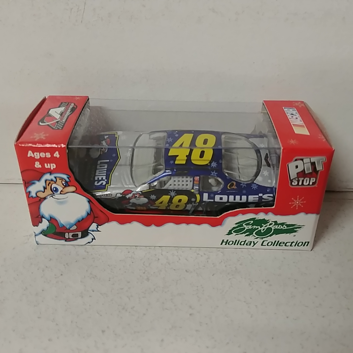2007 Jimmie Johnson 1/64th Lowes "Holiday" Fantasy "Pitstop Series" Monte Carlo SS