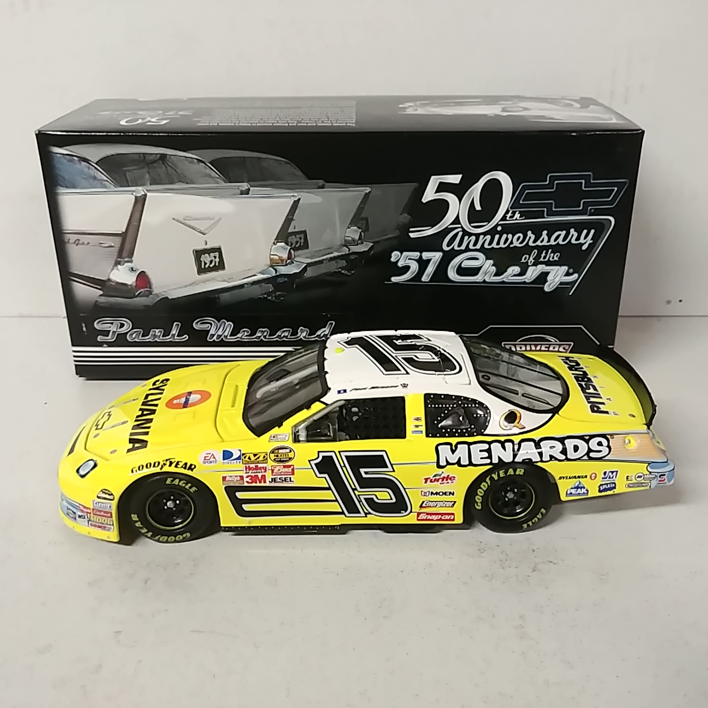 2007 Paul Menard 1/24th Menards "57 Chevy 50th Anniversary" Monte Carlo SS