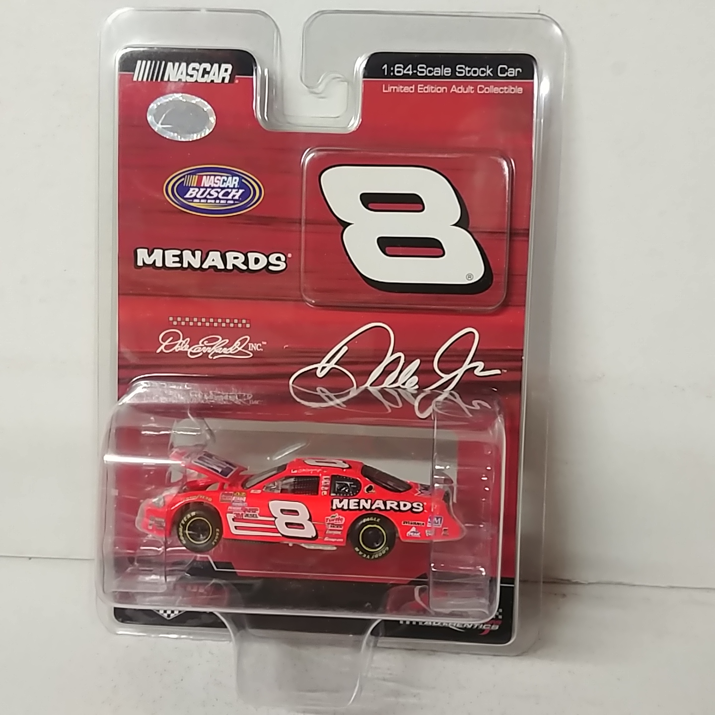 2007 Dale Earnhardt Jr 1/64th Menards "Dealer Select""Busch Series" hood open Monte Carlo SS